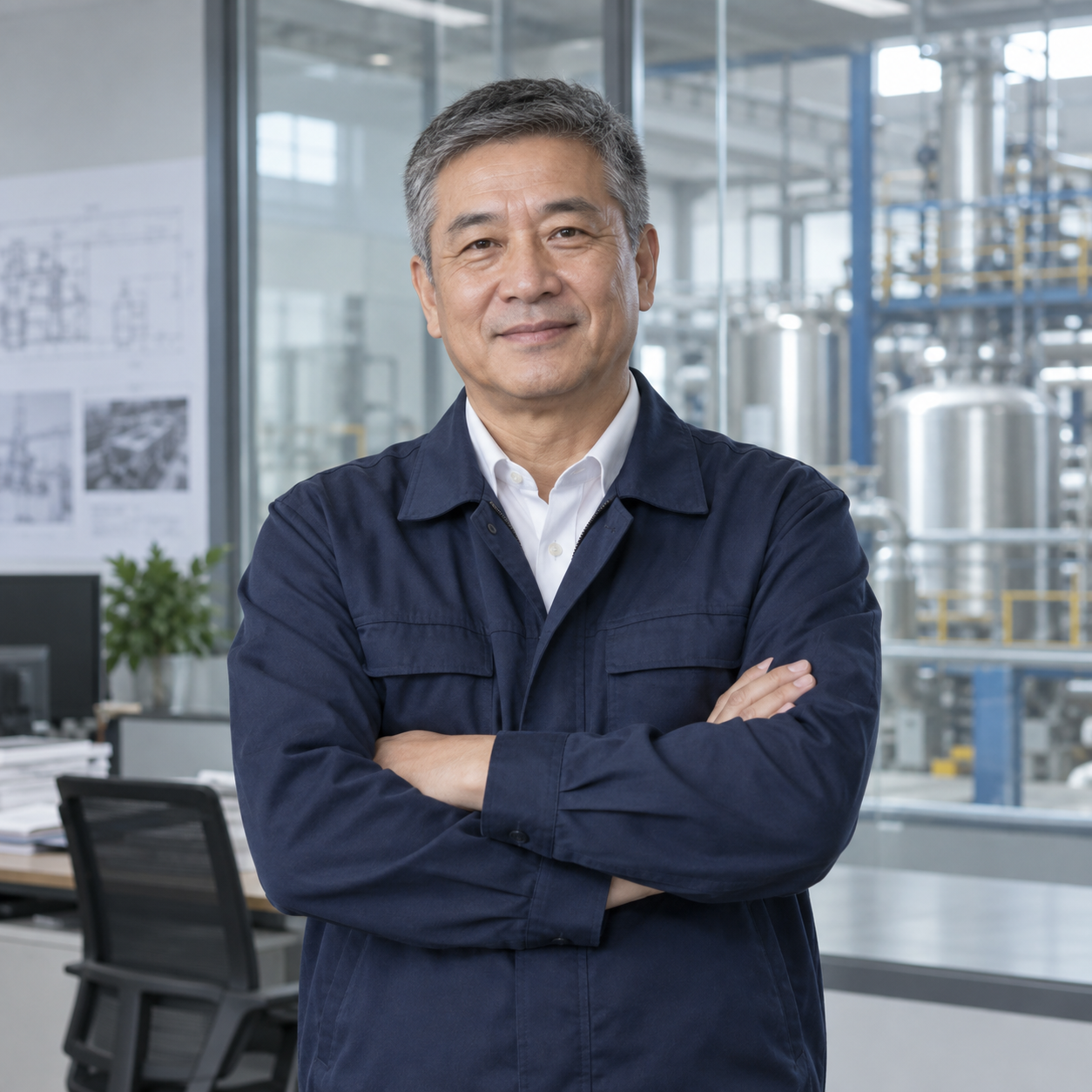 工艺与生产顾问的 AI 顾问形象